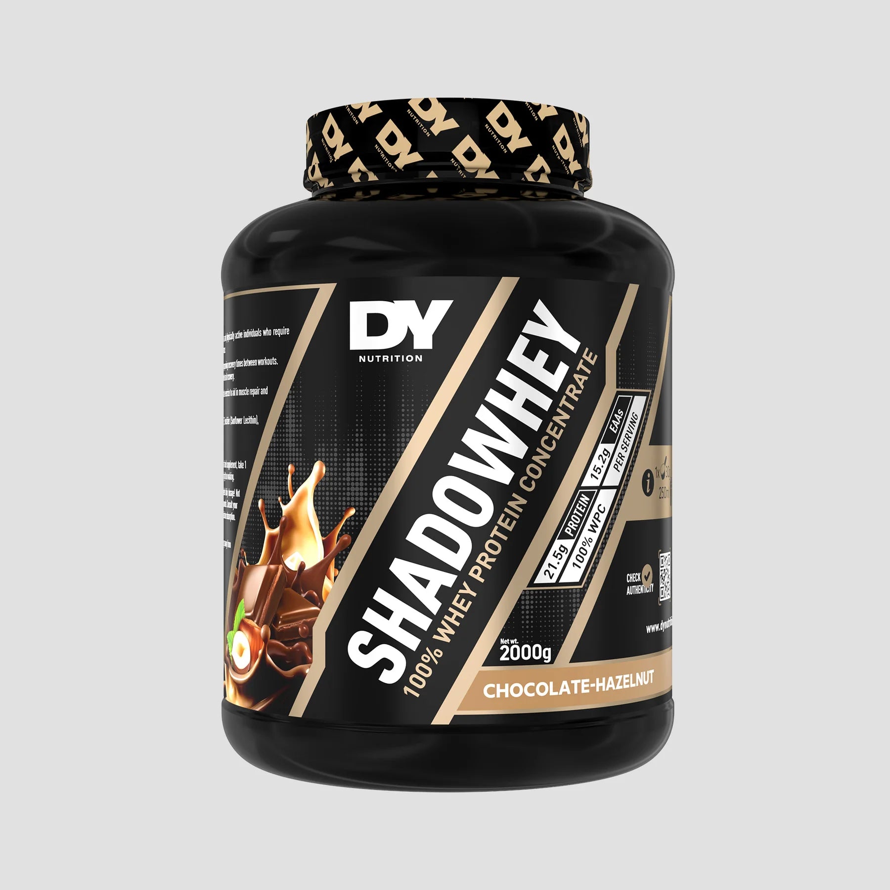 Shadowhey 100% concentré DY Nutrition 2kg (66 doses)