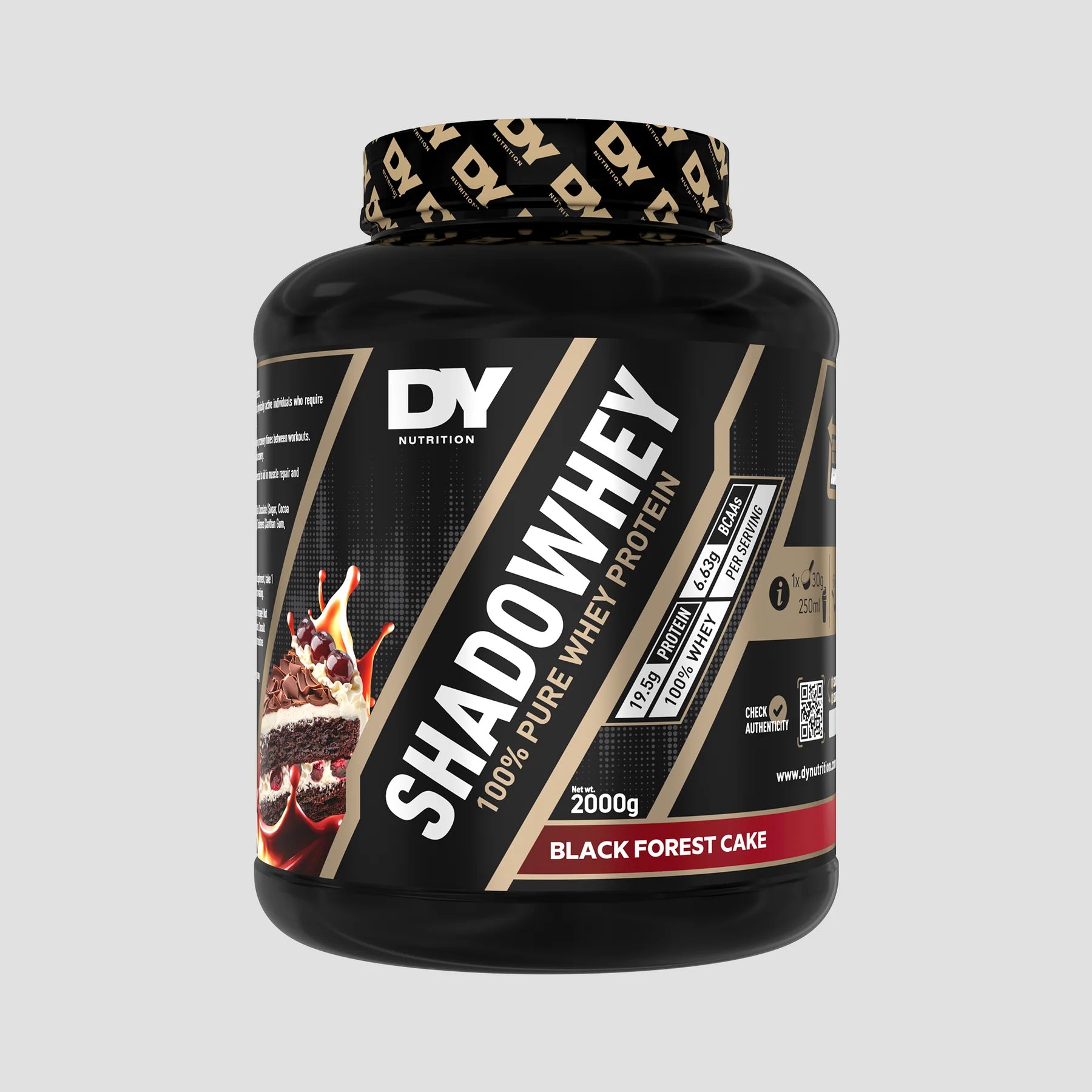 Shadowhey 100% pure whey DY Nutrition 2kg (66 doses)
