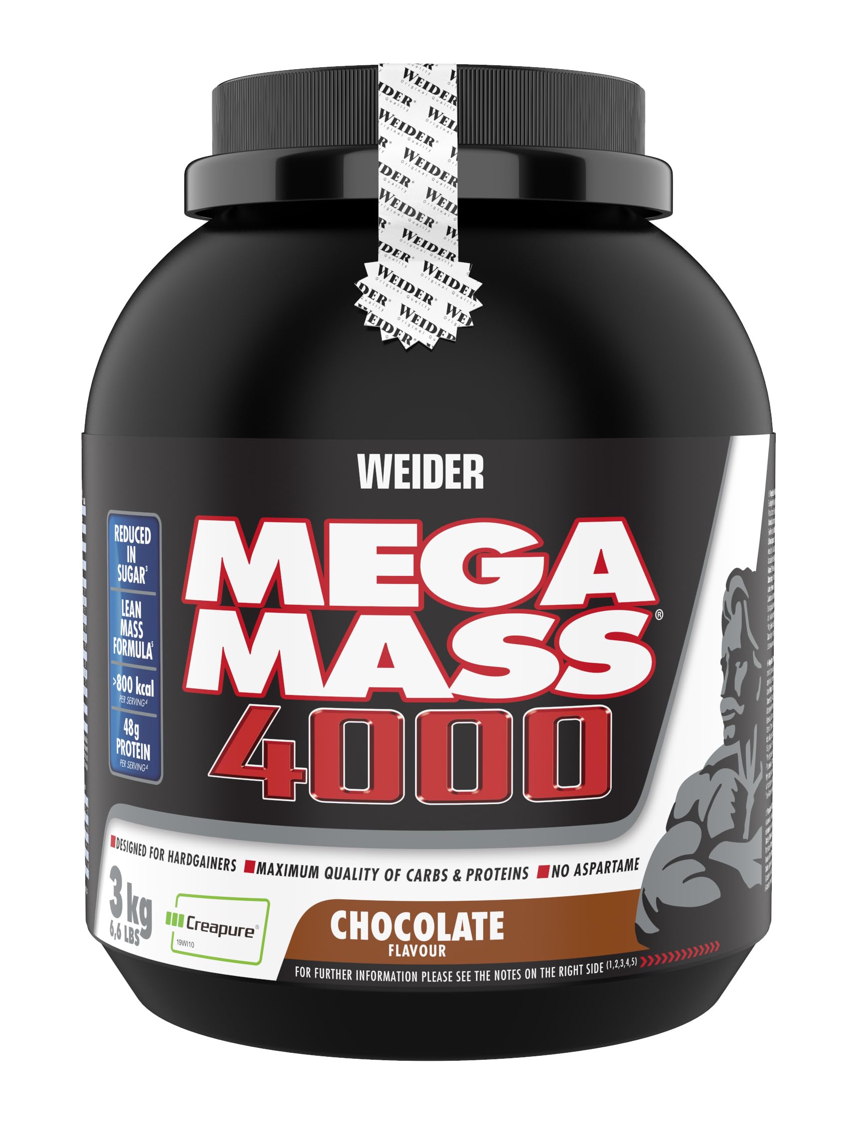 Mega mass 4000 Weider 3kg