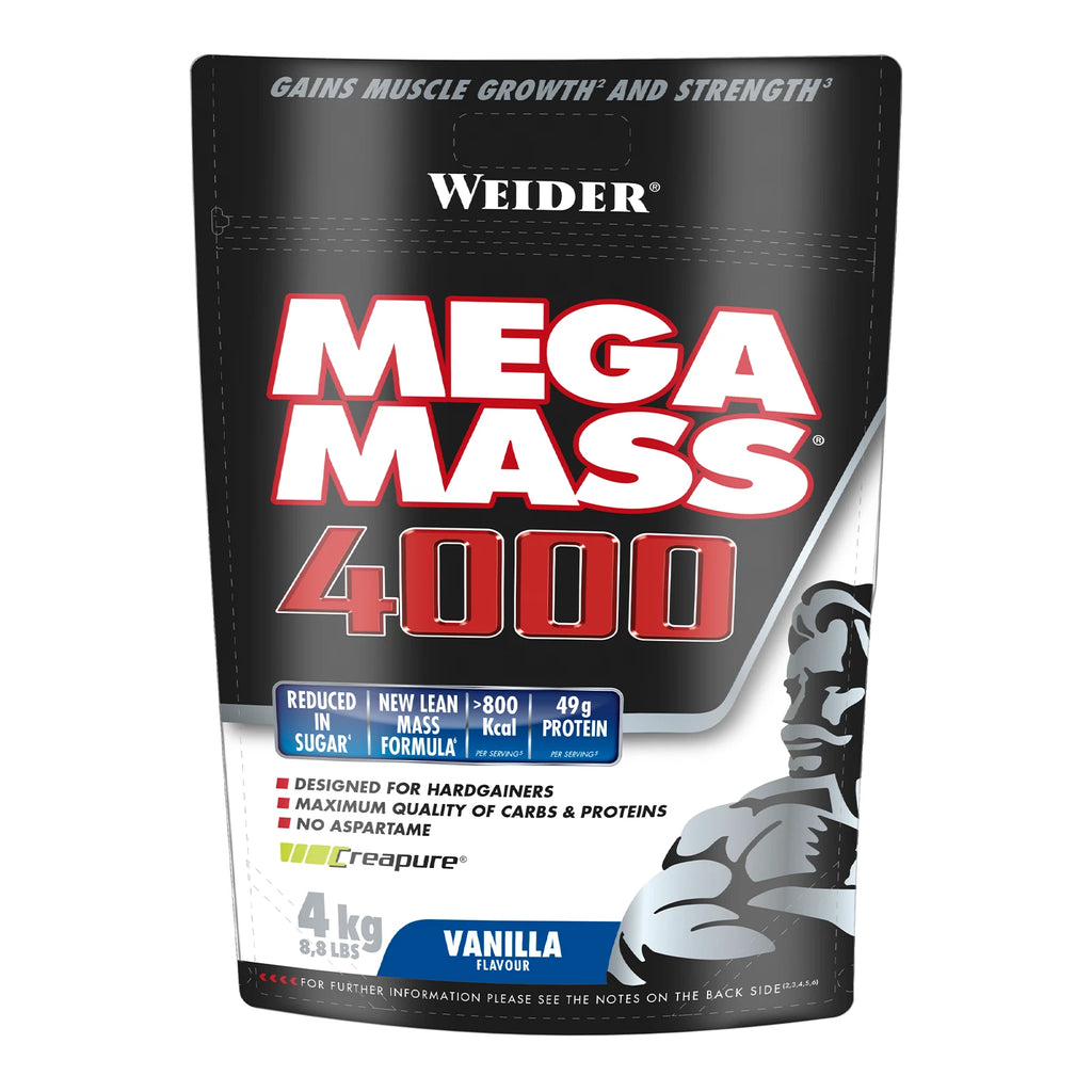 Mega mass 4000 Weider 4kg