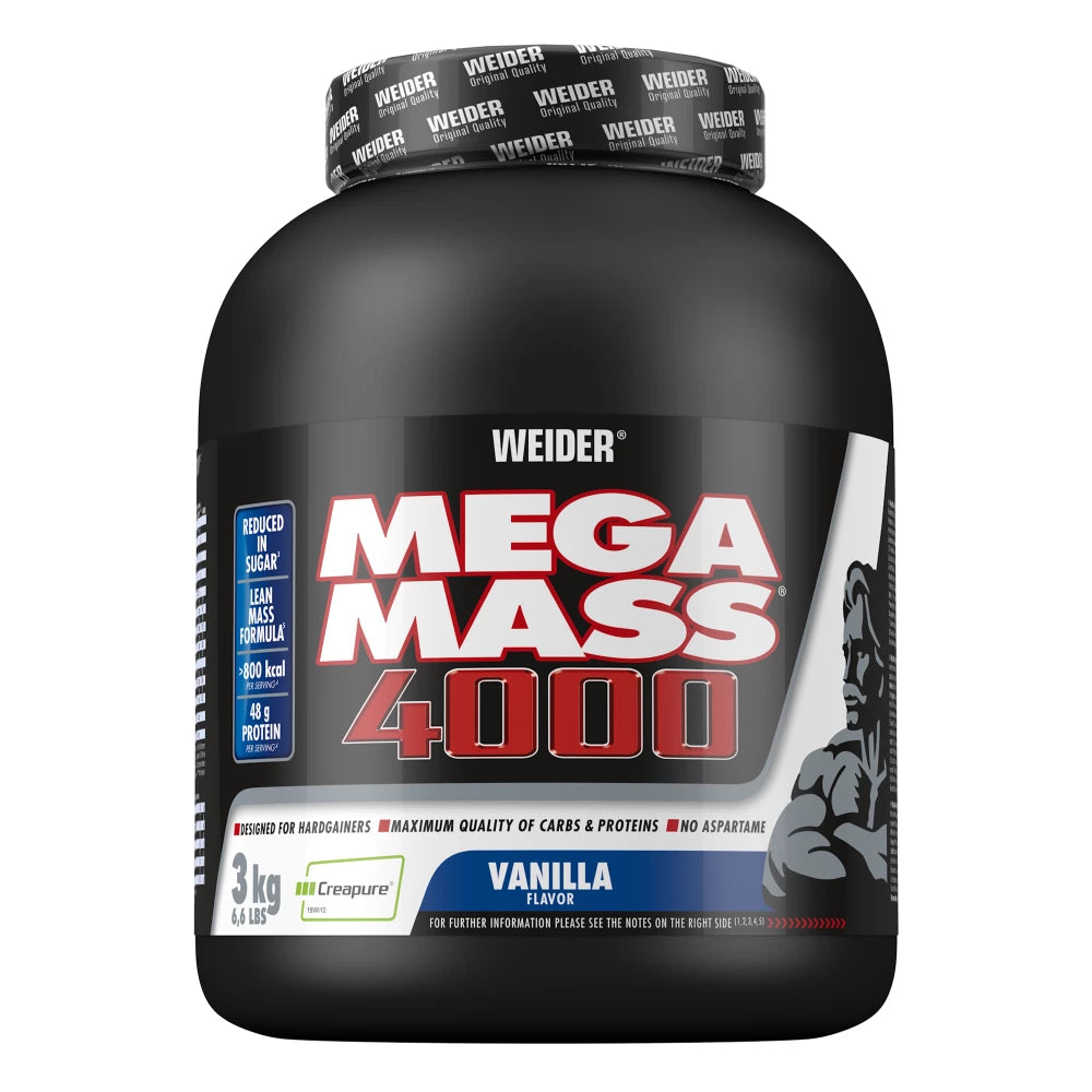 Mega mass 4000 Weider 3kg