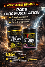 Pack choc musculation