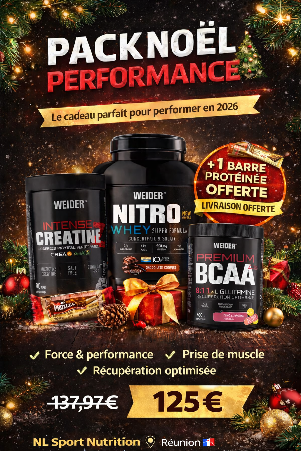 Pack Noël Performance