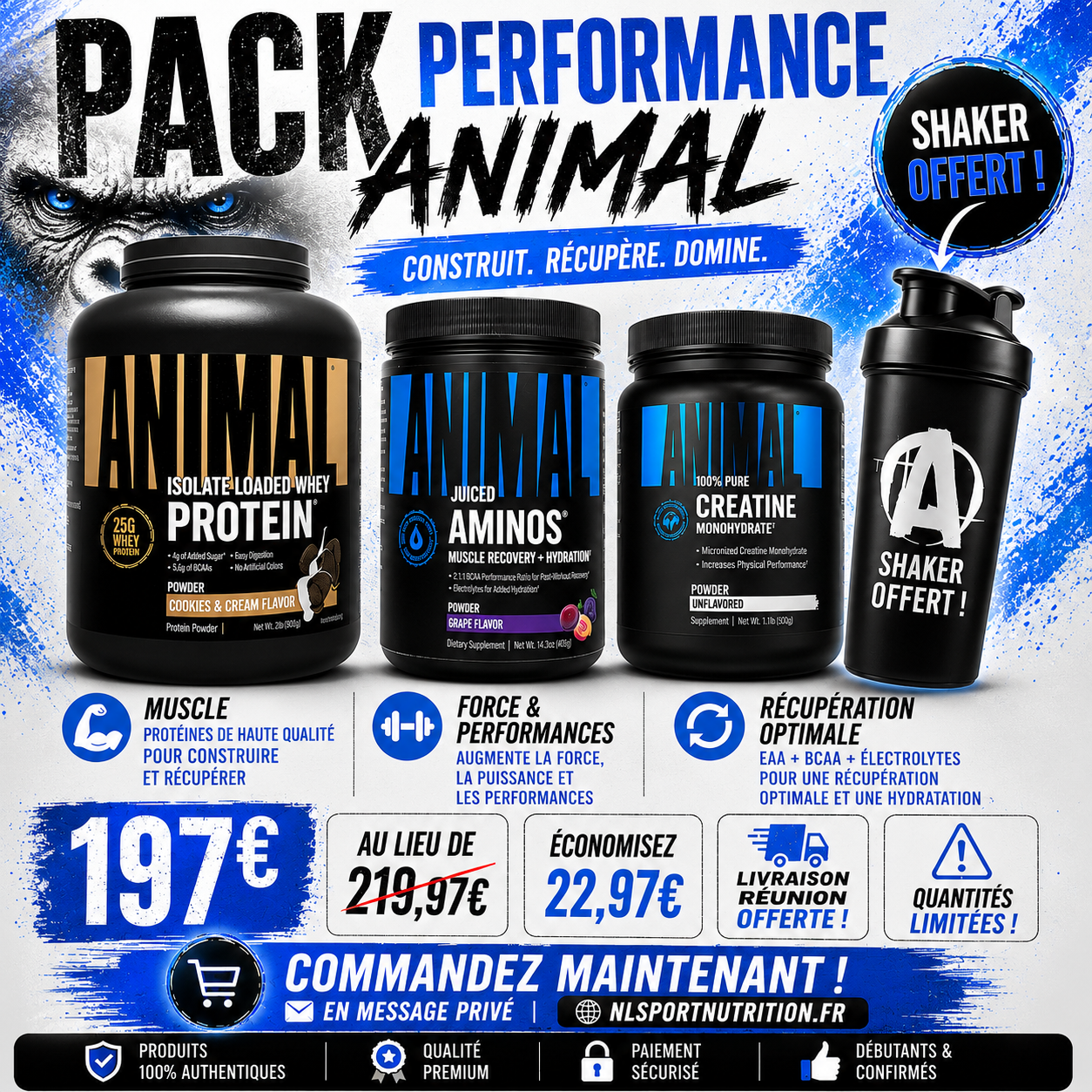 Pack Performance Animal