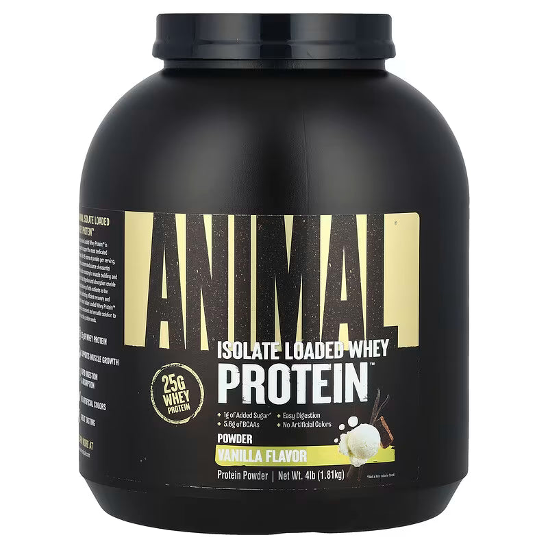 Whey Isolate (isolate loaded whey) Animal 2,3kg (69 doses)
